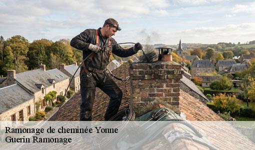 Ramonage de cheminée 89 Yonne Guerin Ramonage